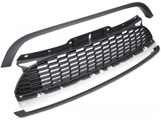 PŘEDNÍ MASKA MINI COOPER, 2010-2014, R56/R57/R55, JCW STYLE, MATNÁ ČERNÁ