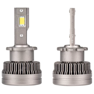 LED žárovky D2S AMIO LED XD Series CAN-BUS, bílé 6500K | 8600 LM, 2 ks