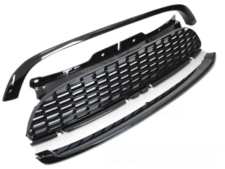 Přední maska Mini Cooper 06-09 R56/57/55 JCW STYLE lesklá černá