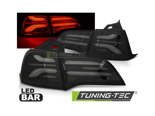 Zadní světla Tesla Model 3 17- černá/kouřová LED BAR