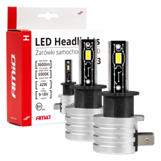 LED žárovky H3 AMIO H-mini