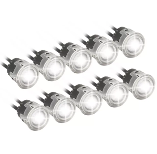 Denní svícení Einparts DRL 402 MINI, 10 LED čoček 23 mm