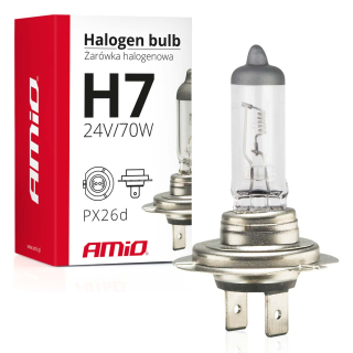 Halogenová žárovka H7 24V 70W UV filter (E8) AMIO
