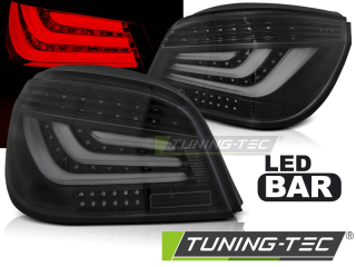 Zadní světla BMW E60 03-07 černý LED BAR