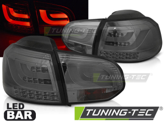 Zadní světla, lampy VW Golf 6, 2008-2012, LED, kouřové