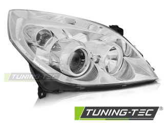 Přední světlo Opel Vectra C 09.05-08 TYC - chrom PRAVÉ