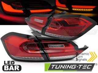 Zadní světla Ford Fiesta MK8 17-21 HATCHBACK červená/bílá LED