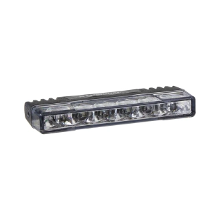 PROFI SLIM výstražné LED světlo vnější, do mřížky, červené, 12-24V, ECE R65