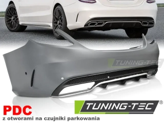 ZADNÍ NÁRAZNÍK MERCEDES W205, C-CLASSE, 2014- AMG STYLE S PDC