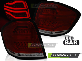 Zadní světla Mercedes Benz ML W164 05-08 - červené/kouřové LED