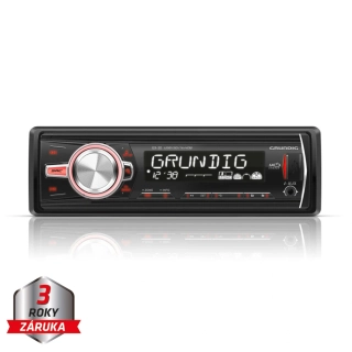 GRUNDIG autorádio bez mechaniky / USB / SD / AUX / odním.panel