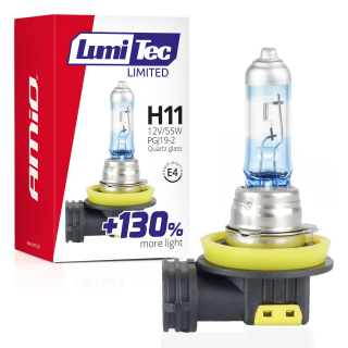 Halogenová žárovka H11 12V 55W LumiTec LIMITED +130%