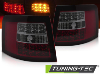 Zadní světla Audi A6 05.97-05.04 AVANT červená/kouřová LED