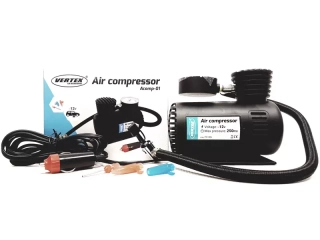 Kompresor 12V vzduchový + adaptéry