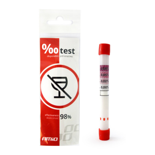 Jednorázový alkohol test