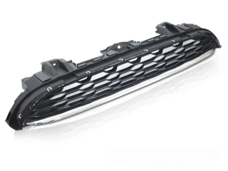 PŘEDNÍ MASKA MINI COOPER F55/F56/F57, 2014-2021, SPORT STYLE, ČERNÁ-CHROM