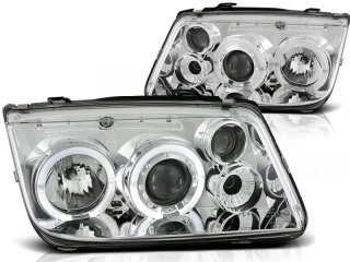 PŘEDNÍ SVĚTLA VOLKSWAGEN BORA, 1998-2005, CHROM 