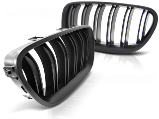 PŘEDNÍ MASKA, LEDVINKY BMW F10, F11 STYL M5, MATNÁ ČERNÁ