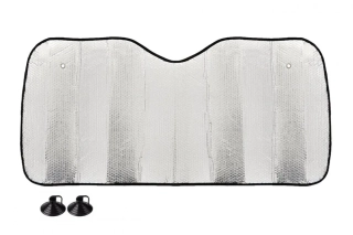 Clona protisluneční stříbrná - 150x80 cm