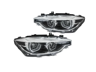 Přední světla BMW F30/F31 11-15 chrom FULL LED DRL