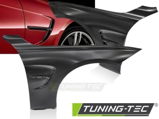 BMW F30/F31 11-18 - Blatníky SPORT STYLE s boční mřížkou BLACK