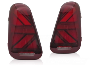 Zadní světla Mini Cooper R50, R52, R53 01-06 červené LED BAR