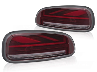 Zadní LED světla, světlomety, lampy Mini Cooper F54, 2015-2019, SEQ, červené
