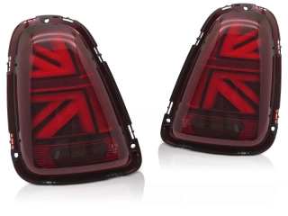 Zadní LED světla, světlomety, lampy Mini Cooper R56, R57, R58, R59, 2006-2014, červené