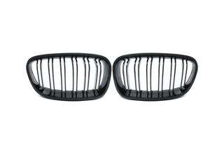 Přední maska, ledvinky BMW F20, F21, 2011-2014, SPORT STYLE, černý lesk