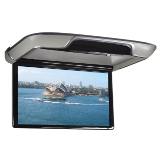 Stropní LCD monitor 15,6" šedý s OS. Android HDMI / USB, dálk. ovládání se snímačem pohybu