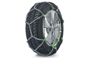 Sada nerezových sněhových řetězů-Fabia III, Fabia IV, Rapid