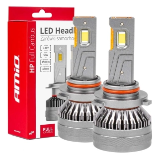 LED žárovky hlavního svícení HP Série HB4 9006 Full Canbus AMiO-03679