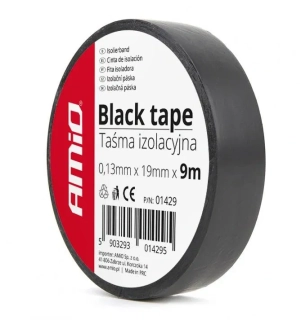 Izolační páska, černá 19mm x 9m
