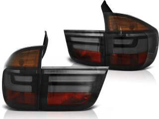 Zadní světla LED, BMW X5, E70 2007-2010, LED BAR kouřové LDBME3