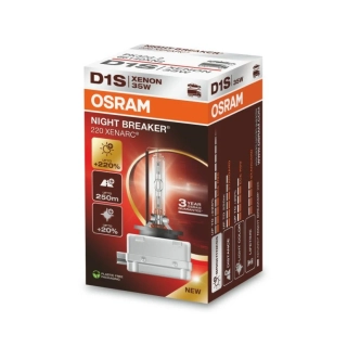 Xenonová výbojka D1S Osram Xenarc Night Breaker Laser +220% 12V/24V 35W