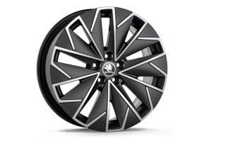 Škoda Scala, Kamiq-ALU kolo PROPUS 6,5Jx17“ ET 40 original - černá metalíza