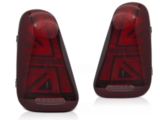Zadní LED světla, světlomety, lampy Mini Cooper R50, R52, R53 2001-2006, červené