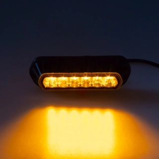 PROFI LED světlo výstražné vnější, oranžové, 12-24V, ECE R65