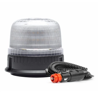 Výstražný maják W25m Magnetický / 3 šrouby R65 R10 24LED 12/24V IP66