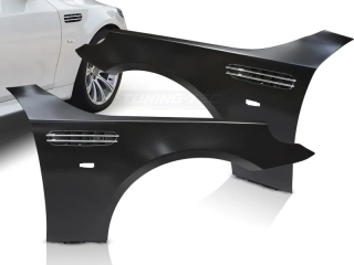 Přední blatníky BMW E60, E61, 2003-2010, SPORT STYLE s bočními přívody vzduchu, sada L+P