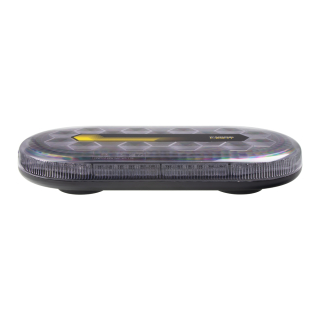Mini LED rampa, oranžová, 60xLED, 12-24V, ECE R65, magnet