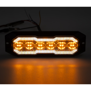 PROFI výstražné/couvací LED světlo, oranžové + bílé, 12-24V, ECE R65