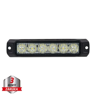 PROFI LED světlo výstražné  vnější, bílé, 12-24V, ECE R10