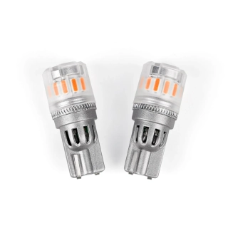 LED žárovka T10 oranžová, 12V, 13LED SMD