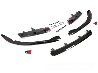 Spoiler pod přední nárazník BMW G22, G23 2020-, leskle černý, performance style