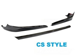 poiler pod přední nárazník BMW G30, G31 LCI, 2020-2023, lesklý černý, CS STYLE