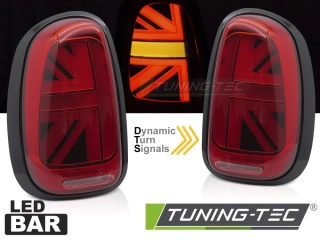 Zadní LED světla, světlomety, lampy Mini Cooper R60, 2010-2016, SEQ, červené