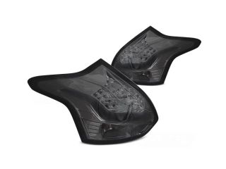 Zadní světla Ford Focus III 11-14 hatchback - kouřové LED BAR