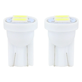 LED žárovky W5W T10 AMIO 2 SMD LED, bílé 6000 K, 2 ks