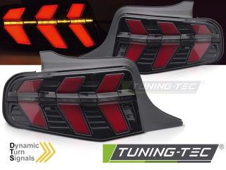 Zadní světla Ford Mustang 10-13 LED černé
